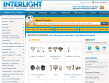 Tablet Screenshot of interlight.biz